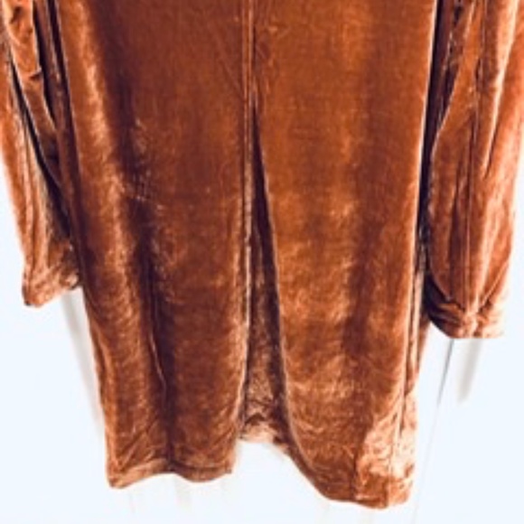Velour Long Jacket, M, New - Picture 7 of 8